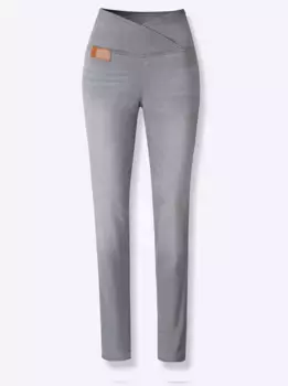 Удобные джинсы в стиле casual (1 шт.) Casual Looks, серый