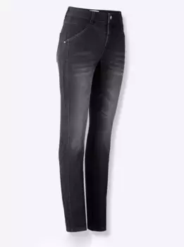 Удобные джинсы в стиле casual (1 шт.) Casual Looks, черный