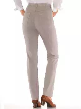 Удобные джинсы в стиле casual (1 шт.) Casual Looks, коричневый