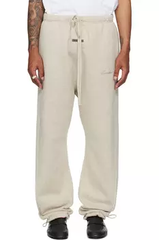 Удобные флисовые спортивные брюки с окантовкой Fear Of God Essentials, мультиколор