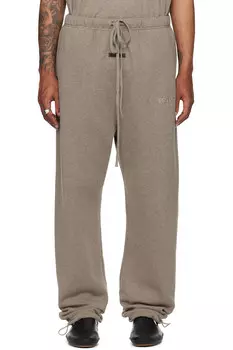 Удобные флисовые спортивные штаны Fear Of God Essentials, цвет homestead heather