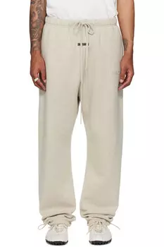 Удобные флисовые спортивные штаны Fear Of God Essentials, серый