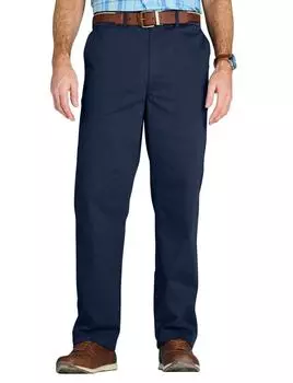 Удобные хлопковые брюки-чиносы с эластичной талией сзади Pegasus, синий