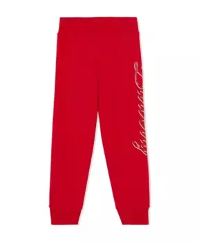 Удобные и стильные брюки джоггеры из сеттона Burberry, красный