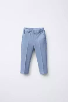 Удобные костюмные брюки ZARA, синий