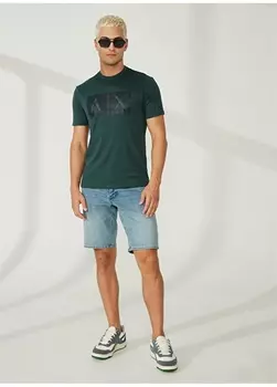 Удобные мужские джинсовые шорты Armani Exchange