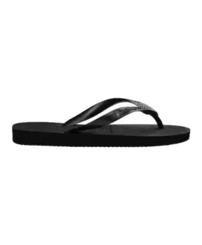 Удобные шлепанцы с сенсорными ремнями. Havaianas, черный