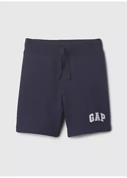 Удобные темно-синие мужские шорты с эластичной резинкой на талии 613222-A Gap, темно-синий