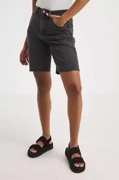 Удобные замшевые босоножки на толстой подошве и широкой застежке Simply Be, черный