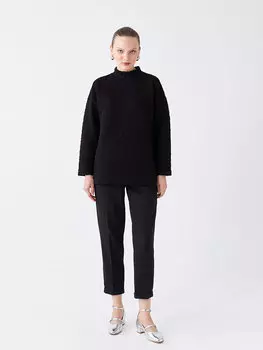 Удобные женские брюки с эластичной резинкой на талии LCW Modest, новый черный