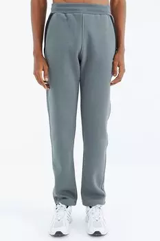 Удобный мужской спортивный костюм цвета хаки со шнуровкой и карманами TOMMYLIFE, хаки