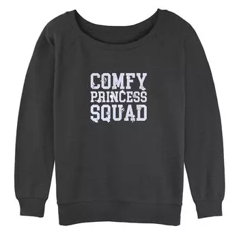 Свитшот с напуском и рисунком Disney's Wreck It Ralph 2 Princess Squad Disney, черный