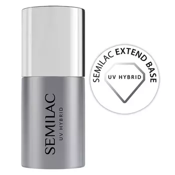 УФ-гель для расширения базового слоя лака для ногтей 11 мл, сильное наращивание ногтей, Semilac