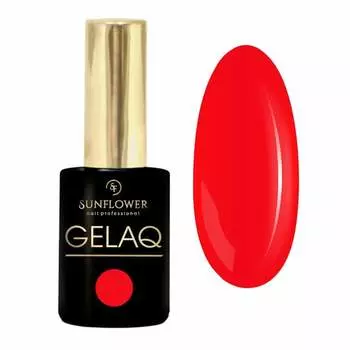 УФ-лак №103 гибридный – Fireman's Red Gelaq, SUNFLOWER