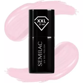 УФ-лак для ногтей 002 Деликатный французский XXL Semilac, 11 ml