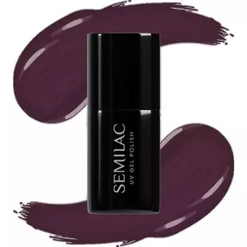 УФ-лак для ногтей 412 Земляной Коричневый Semilac, 7 ml