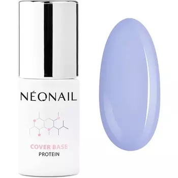 УФ-лак для ногтей, 7,2 мл, белковая основа, пастельный синий, Neonail