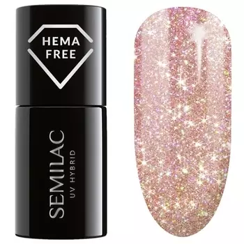 УФ-лак для ногтей Hybrid 243 Sea Star 7 мл, Semilac