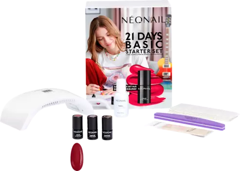 УФ-лак для ногтей NONAIL Manikr 21 Days Basic Starterset, 1 St