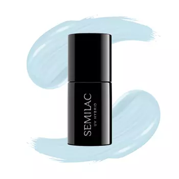 УФ-лак для ногтей Semilac 386 UV Nagellack Blue Cloud