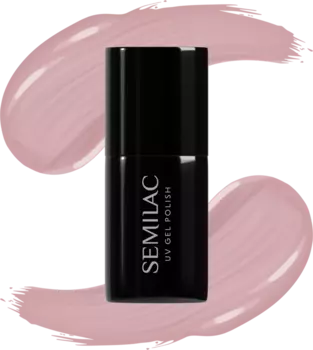УФ-лак для ногтей Semilac 586 UV Nagellack Dirty Rose Nude