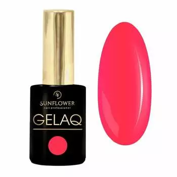 УФ-лак гибридный, № 135 Disco Pink Pearl Gelaq, SUNFLOWER