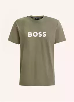 Уф рубашка с уф защитой 50+ Boss, зеленый