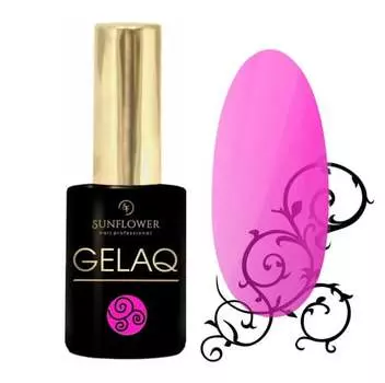 УФ/светодиодный гибридный лак Gelaq, Vitrage № 454, SUNFLOWER