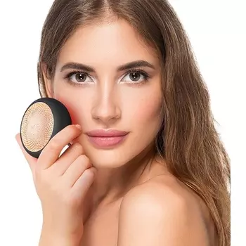 Ufo 2 Полная светодиодная маска для лица с полным спектром светодиодов и терапией красным светом - черный, Foreo