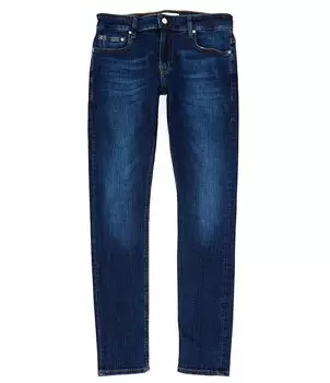 Угадай, 30 Джинсы скинни с внутренним швом Guess, синий