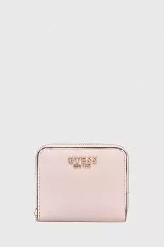 Угадай кошелек Guess, розовый