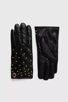 Угадай перчатки Guess, черный