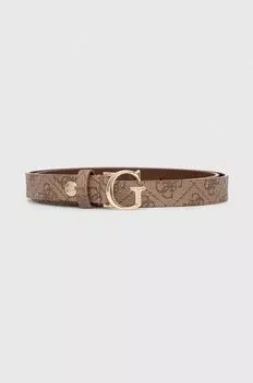 Угадай ремень Guess, бежевый