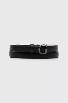Угадай ремень Guess, черный