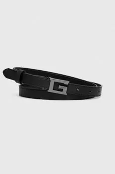Угадай ремень Guess, черный