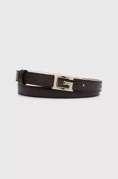 Угадай ремень Guess, коричневый