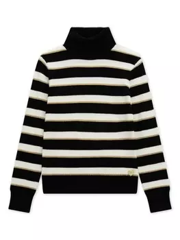 Угадайте детский полосатый джемпер Guess Kids, черный