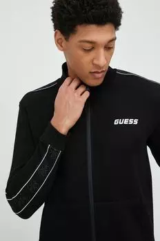 Угадайте, толстовка Guess, черный