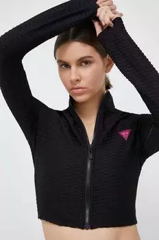 Угадайте, толстовка Guess, черный