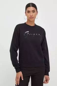 Угадайте, толстовка Guess, черный