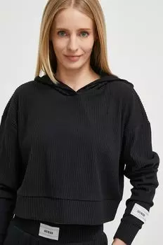 Угадайте, толстовка Guess, черный