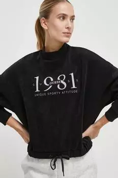 Угадайте, толстовка Guess, черный