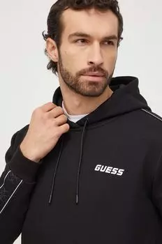 Угадайте, толстовка Guess, черный