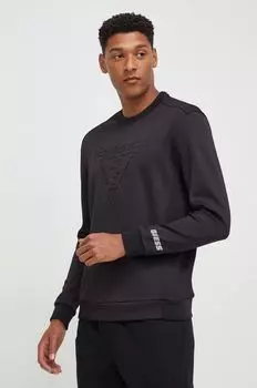 Угадайте, толстовка Guess, черный