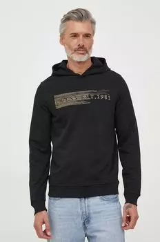 Угадайте, толстовка Guess, черный