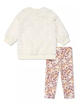 Угадать детский комплект из толстовки и леггинсов Guess Kids, белый