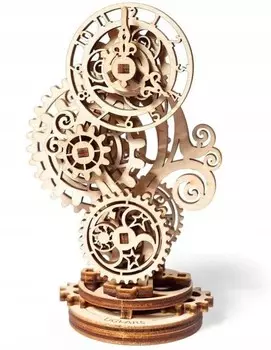 Ugears, механическая модель для сборки 3D-головоломки «Стимпанк-часы».