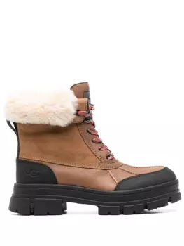 UGG ботинки Adirondack III на шнуровке, коричневый