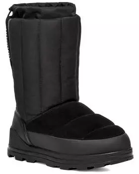 UGG Classic Klamath Короткие замшевые классические мини-сапоги, черный