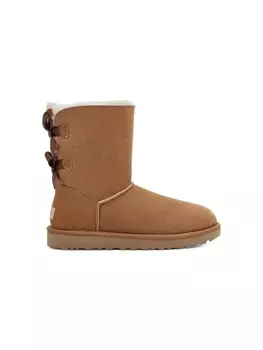 UGG Kids ботинки Bailey Bow 2 "Chestnut", коричневый